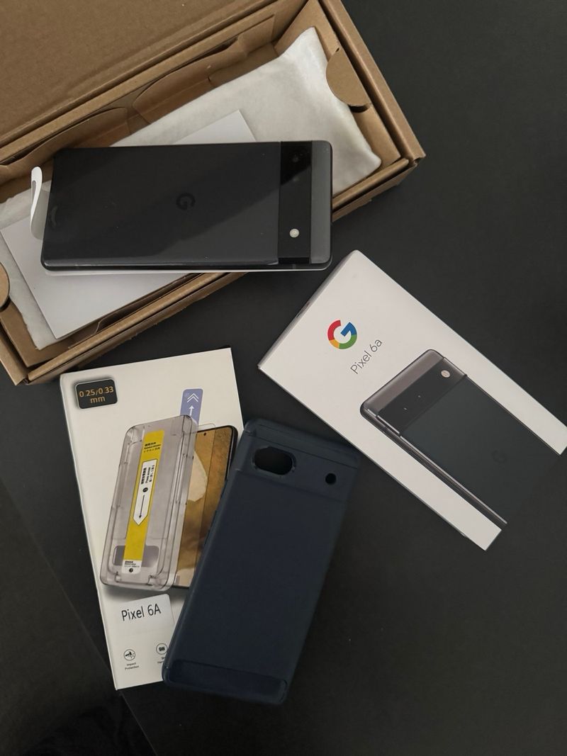 Google Pixel 6a 128GB Negro Nuevo afbeelding 2