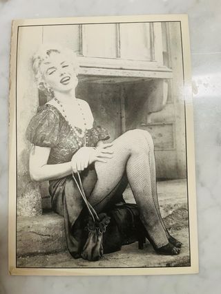 Cartolina Marilyn Monroe Vintage 10x15cm
