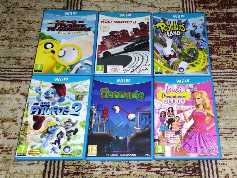 Pack 2 Juegos Wii U PAL ESP