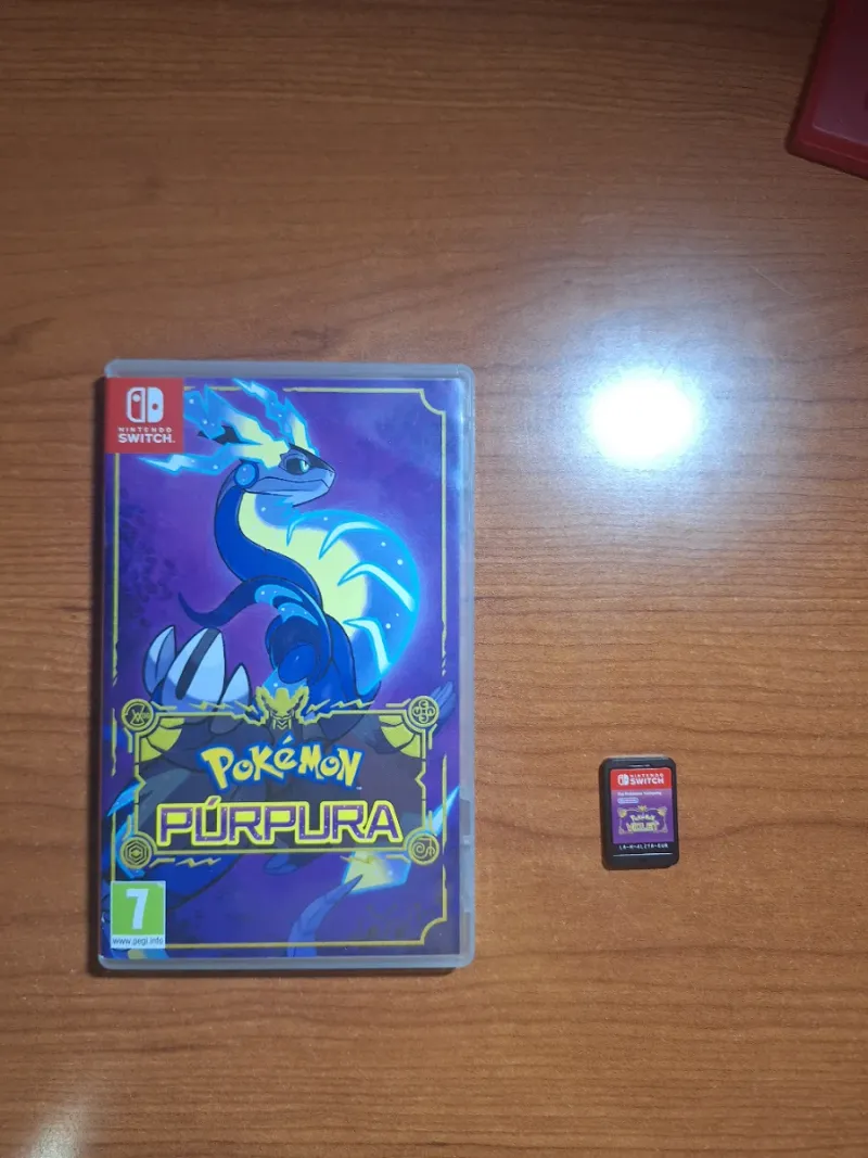 Pokemon Púrpura Nintendo Switch
