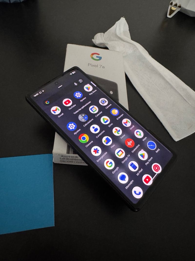 Google Pixel 7a 128GB Negro afbeelding 8