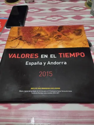 Libro Valores en el Tiempo 2015 España Andorra