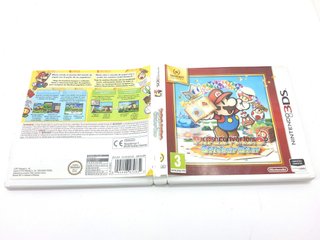 paper mario sticker star selects 3ds