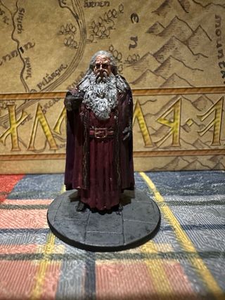 Figura de plomo, número 121 Owarf Lord LOTR