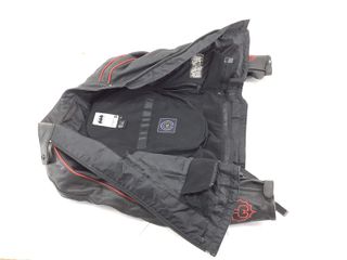 chaqueta motorista suomy batgirl