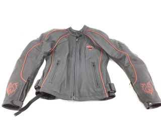 chaqueta motorista suomy batgirl