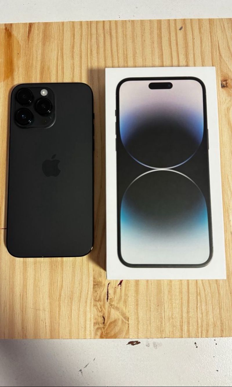 iPhone 14 Pro Max 256GB Negro con Caja