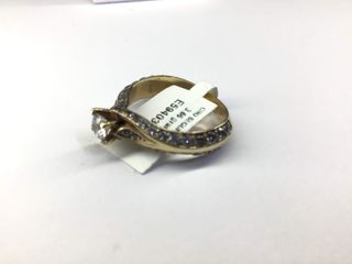 sortija oro 14k con piedra
