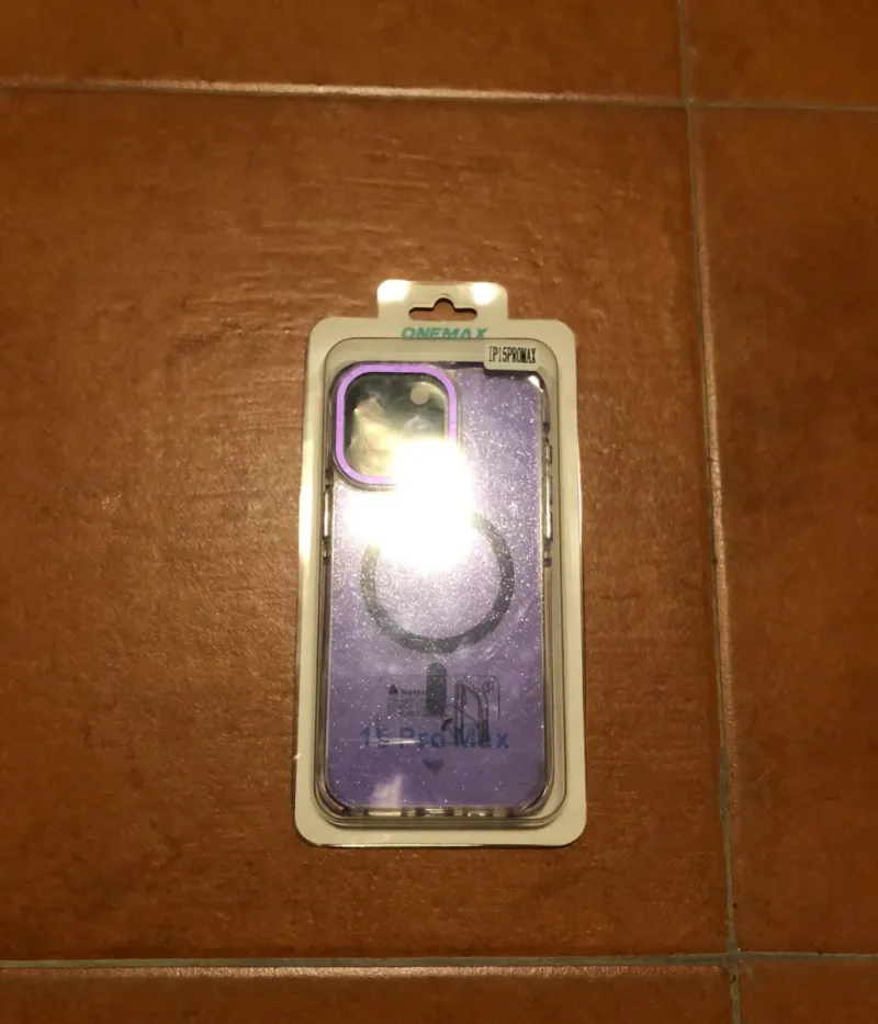 Funda ONEMAX iPhone 15 Pro Max Morada