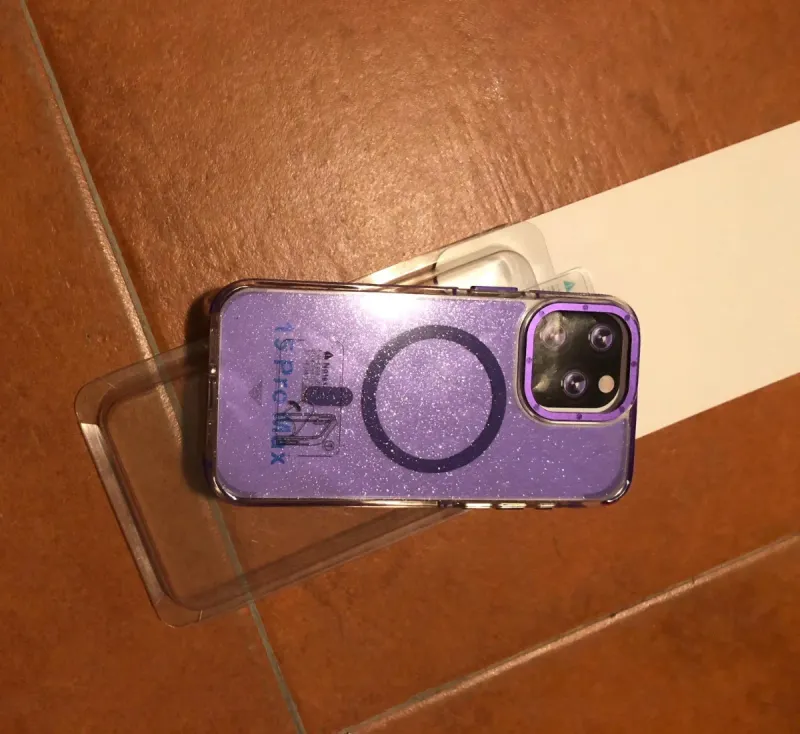 Funda ONEMAX iPhone 15 Pro Max Morada afbeelding 2