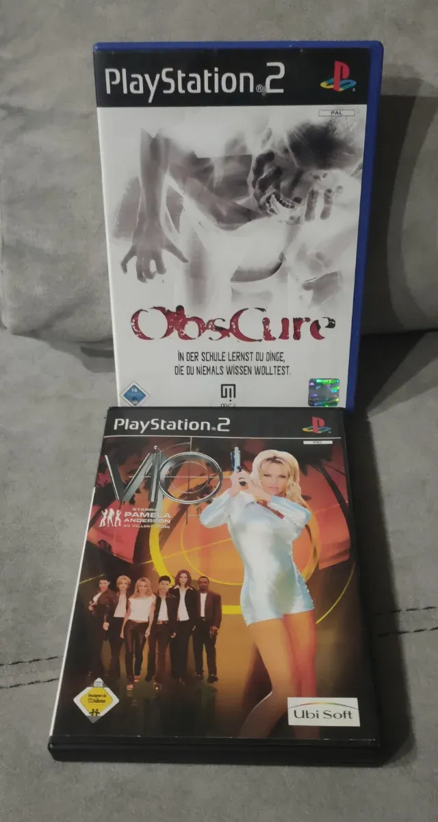 Lote 2 Juegos PS2: Obscure y V.I.P.
