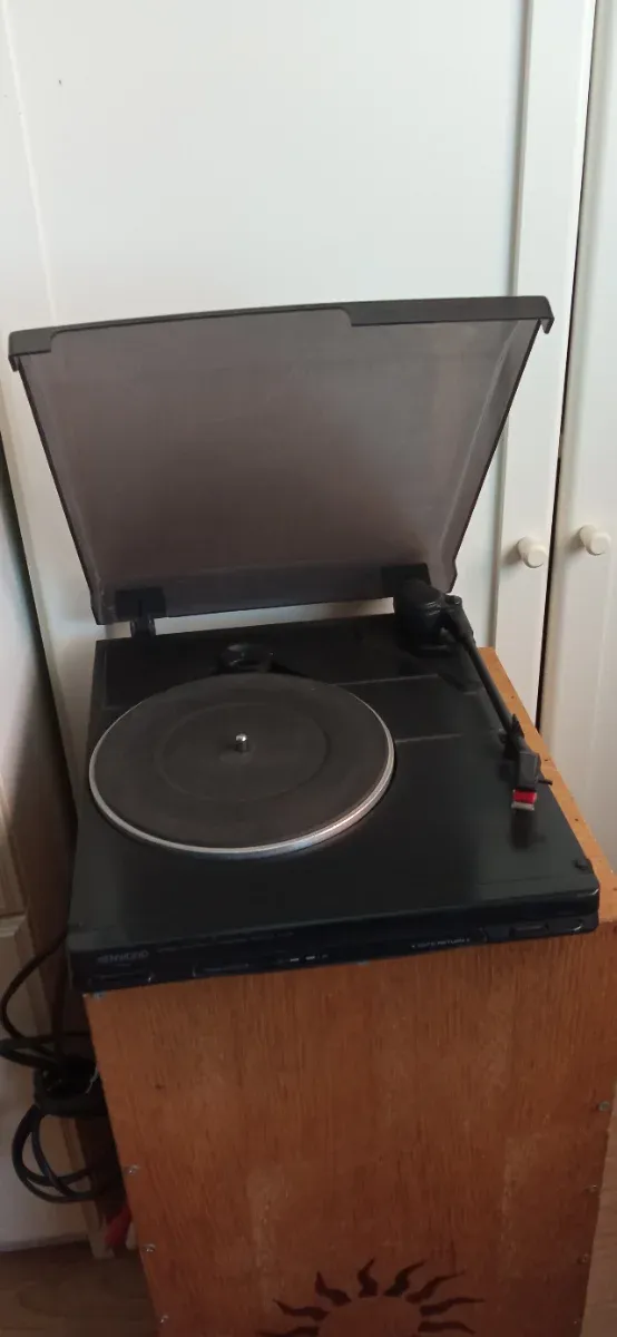 Tocadiscos Kenwood P-100 Negro