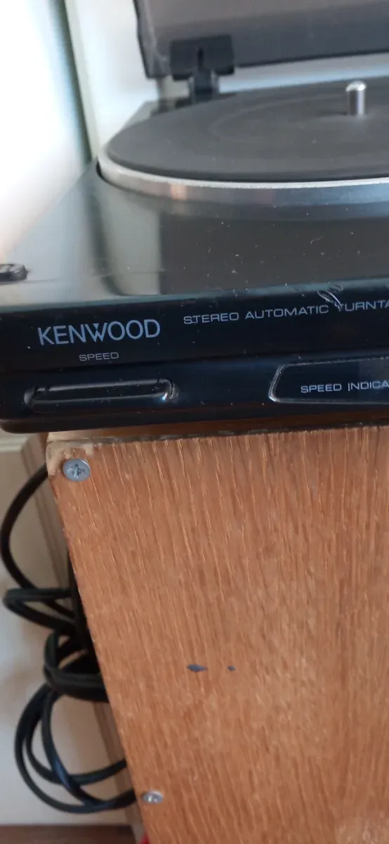 Tocadiscos Kenwood P-100 Negro afbeelding 2