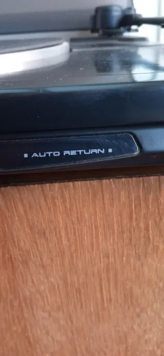 Tocadiscos Kenwood P-100 Negro