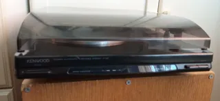 Tocadiscos Kenwood P-100 Negro