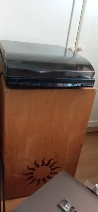 Tocadiscos Kenwood P-100 Negro