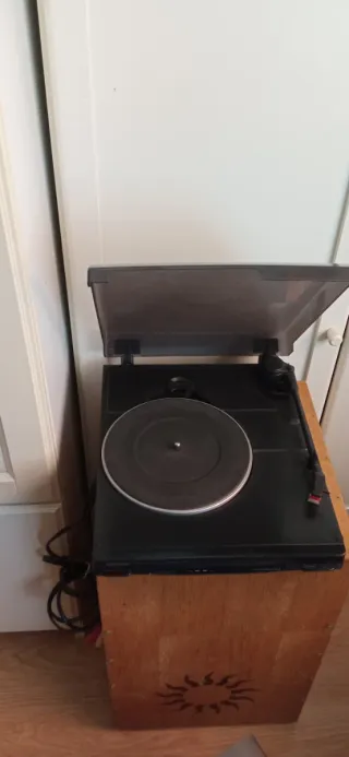 Tocadiscos Kenwood P-100 Negro