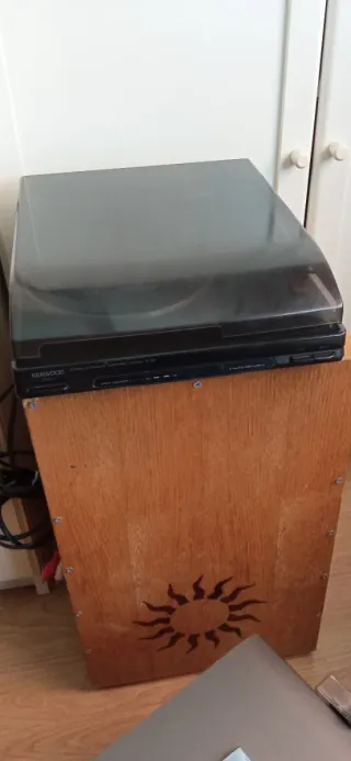 Tocadiscos Kenwood P-100 Negro