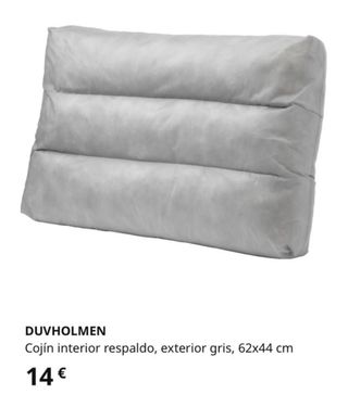 Banco exterior Bondholmen con cojines NUEVOS