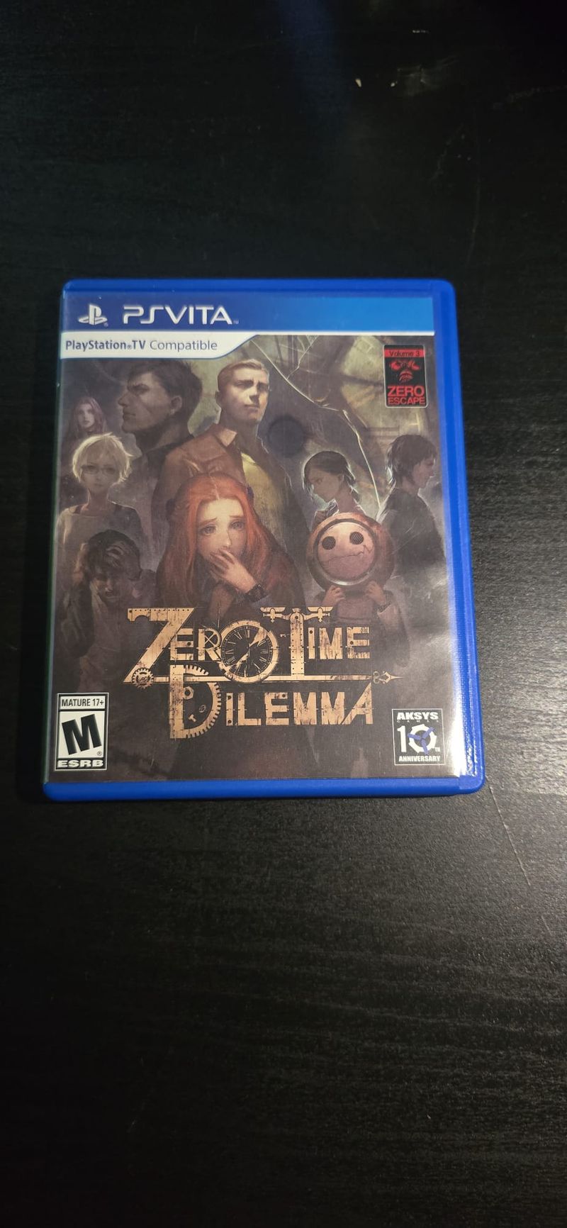 PS Vita Zero Time Dilemma Aksys Games