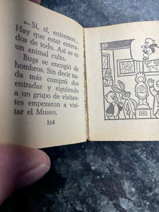 Mini libro Bugs Bunny El Misterio Inca