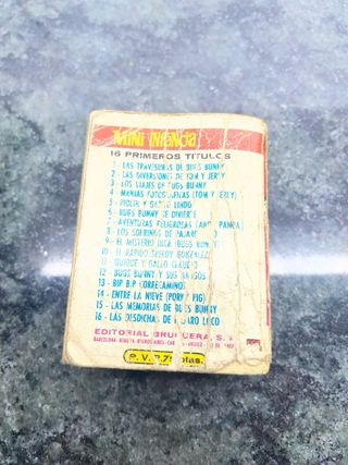 Mini libro Bugs Bunny El Misterio Inca