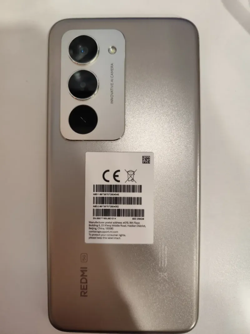 Xiaomi Redmi 10 5G 256GB Plata