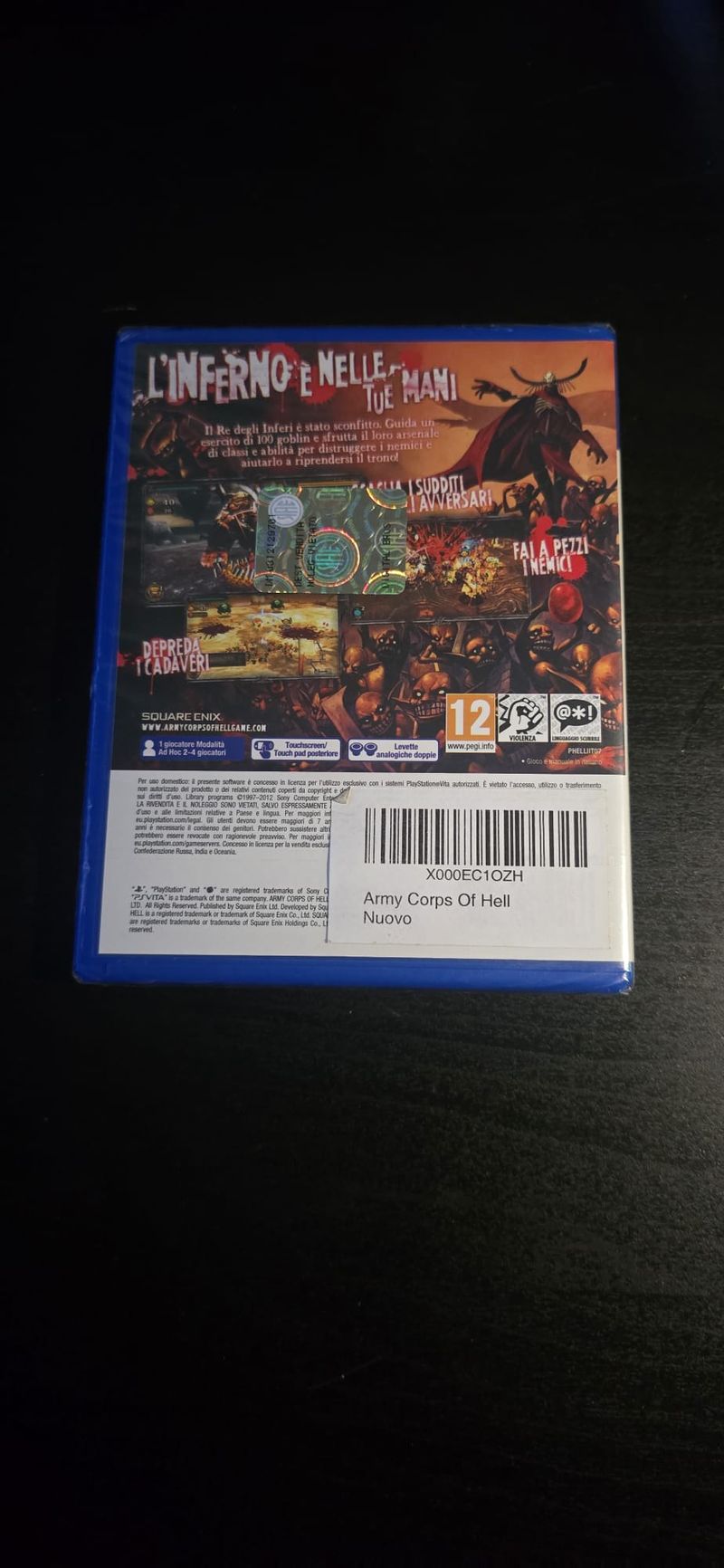 Army Corps of Hell PS Vita afbeelding 2