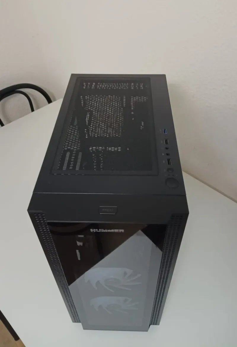Torre PC Hummer Negra I7 9700k afbeelding 3