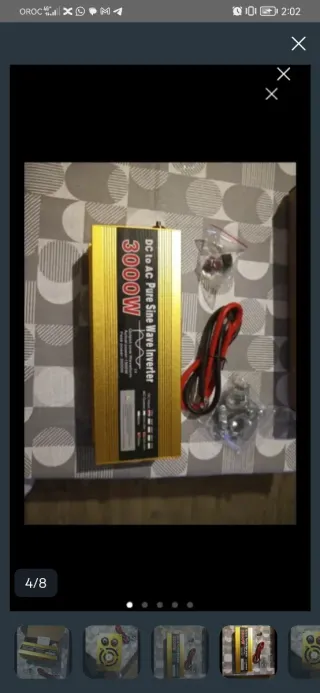 Inversor 3000W Onda Pura Nuevo a estrenar.