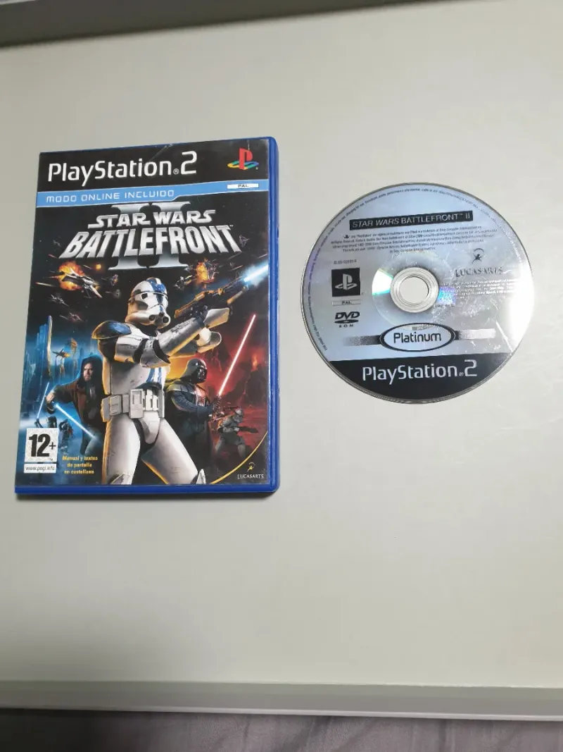 Star Wars Battlefront II PS2 pal
