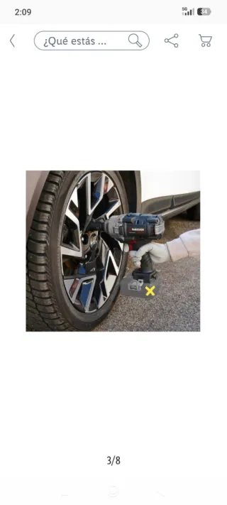 Atornillador de impacto Parkside Brushless