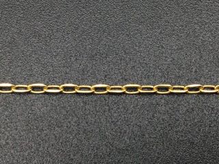 cadena oro 18k 32cm
