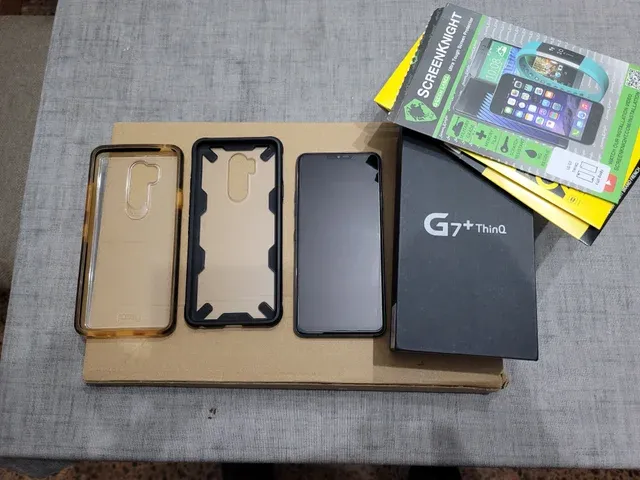 LG G7+ ThinQ LM-G710EAW Negro