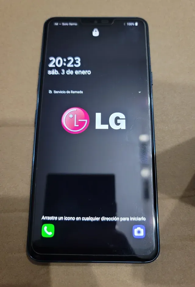 LG G7+ ThinQ LM-G710EAW Negro afbeelding 6