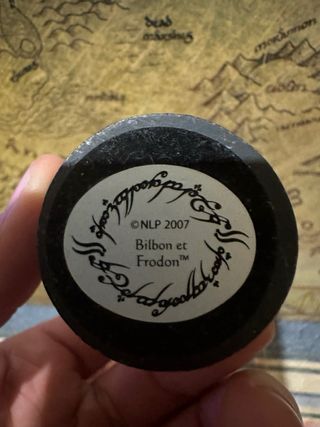 Figura de plomo, número 82 Frodo y Bilbo LOTR