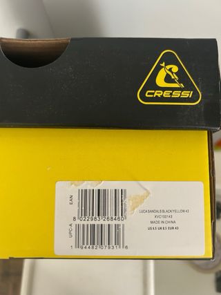 Sandalias Cressi Luca Trekking Unisex talla 43nuev