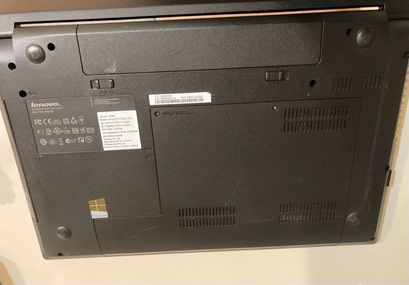 Portátil Lenovo B590 Negro afbeelding 9