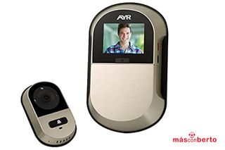 Mirilla digital Wifi AYR 757 Níquel mate