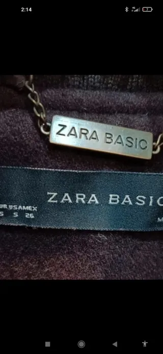 Cazadora Zara Marrón Mujer