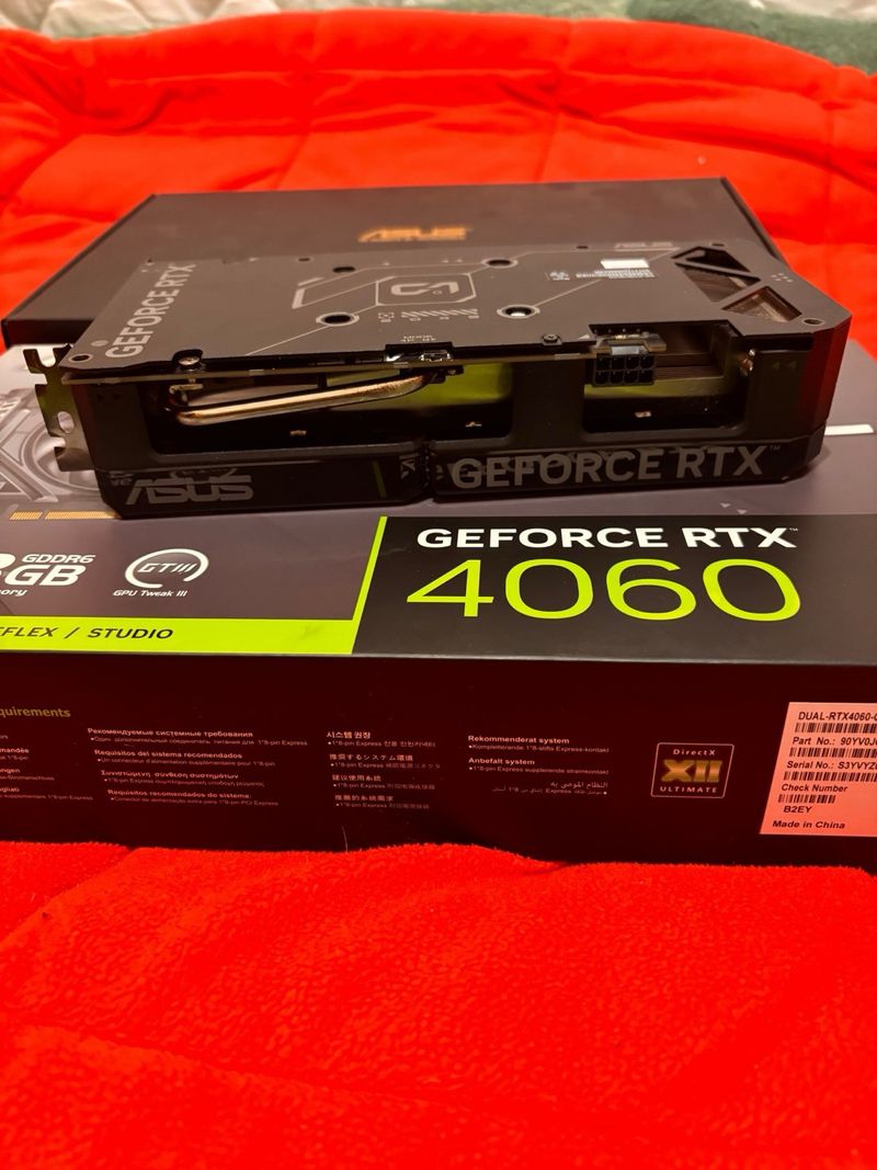 Tarjeta Gráfica ASUS GeForce RTX 4060 afbeelding 6