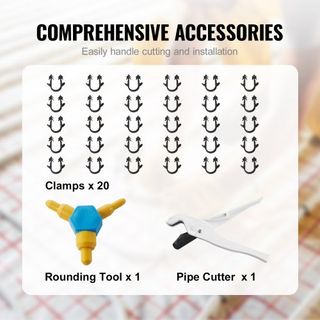 Tubo PEX-AL-PEX, 300 m, Tubo Compuesto de Aluminio-Plástico de 16 mm de Diámetro, Barrera de Oxígeno, Tubo PEX para Suelo Radiante, Tubo PEX con 2 mm de Grosor para Calefacción Radiante, Capa Inte...