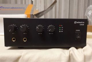 MIXO2AU Mezcladora 2 Canales XLR/Stereo y amplific