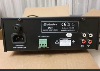 MIXO2AU Mezcladora 2 Canales XLR/Stereo y amplific