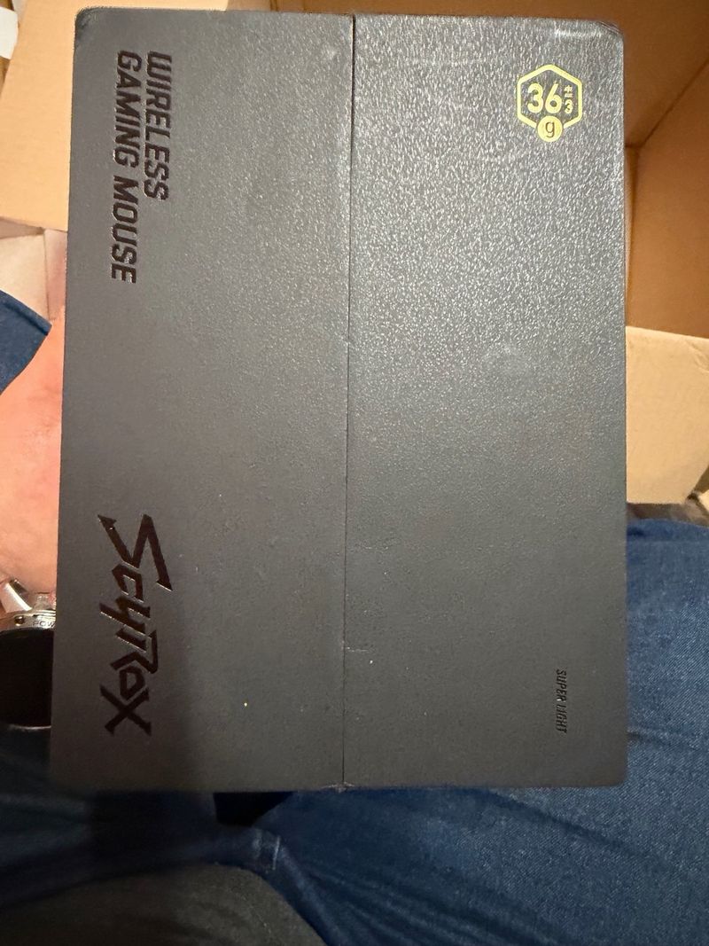 Ratón inalámbrico negro scyrox v8 inalámbrico afbeelding 2
