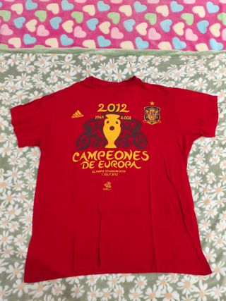 Camiseta España Eurocopa 2012 Campeones