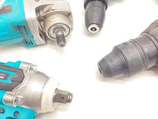 otras makita kit taladro + martillo + amoladora +  llave de impacto