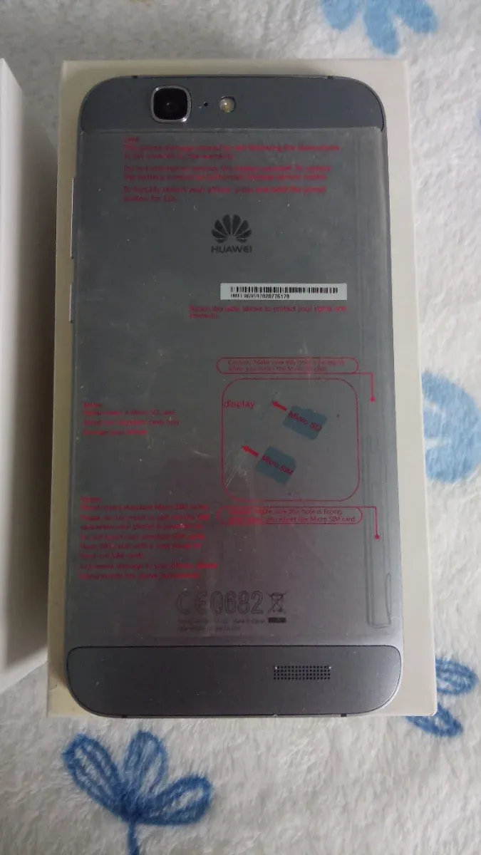 Huawei Ascend G7 Gris + Accesorios afbeelding 2