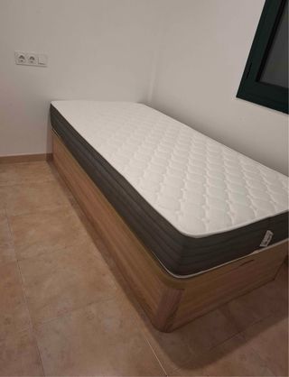 Canapé y colchón de 90x190 en oferta