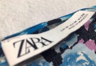 Vestido Zara con cinturon